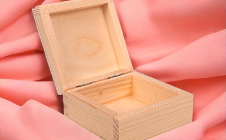 pudełka drewniane